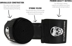 Gymreapers Knee Wraps - Black -Gymreapers Sale Shop kneewraps