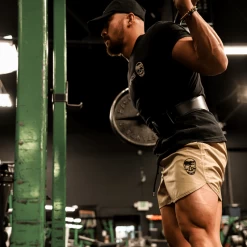 Gymreapers Weightlifting Belt | 7mm Leather Back Support -Gymreapers Sale Shop leather belt squat side