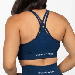 Legacy Bra - Cobalt -Gymreapers Sale Shop legacy bra cobalt back