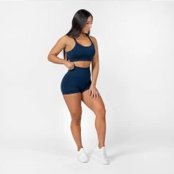 Legacy Bra - Cobalt -Gymreapers Sale Shop legacy bra cobalt side