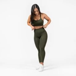 Legacy Bra - Ranger Green -Gymreapers Sale Shop legacy bra green full