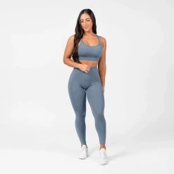 Legacy Bra - Pale Blue -Gymreapers Sale Shop legacy bra pale blue front full