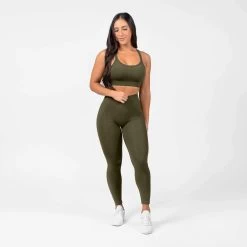 Legacy Bra - Vintage Green -Gymreapers Sale Shop legacy bra vintage green front full