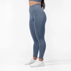Legacy Leggings - Pale Blue -Gymreapers Sale Shop legacy leggings pale blue side