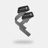 Lifting Straps | Premium Padded Weightlifting Straps - Gray -Gymreapers Sale Shop lifting straps product gray 1024