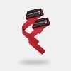 Lifting Straps | Premium Padded Weightlifting Straps - Red/Black