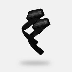 Padded Lifting Straps - Black/Black