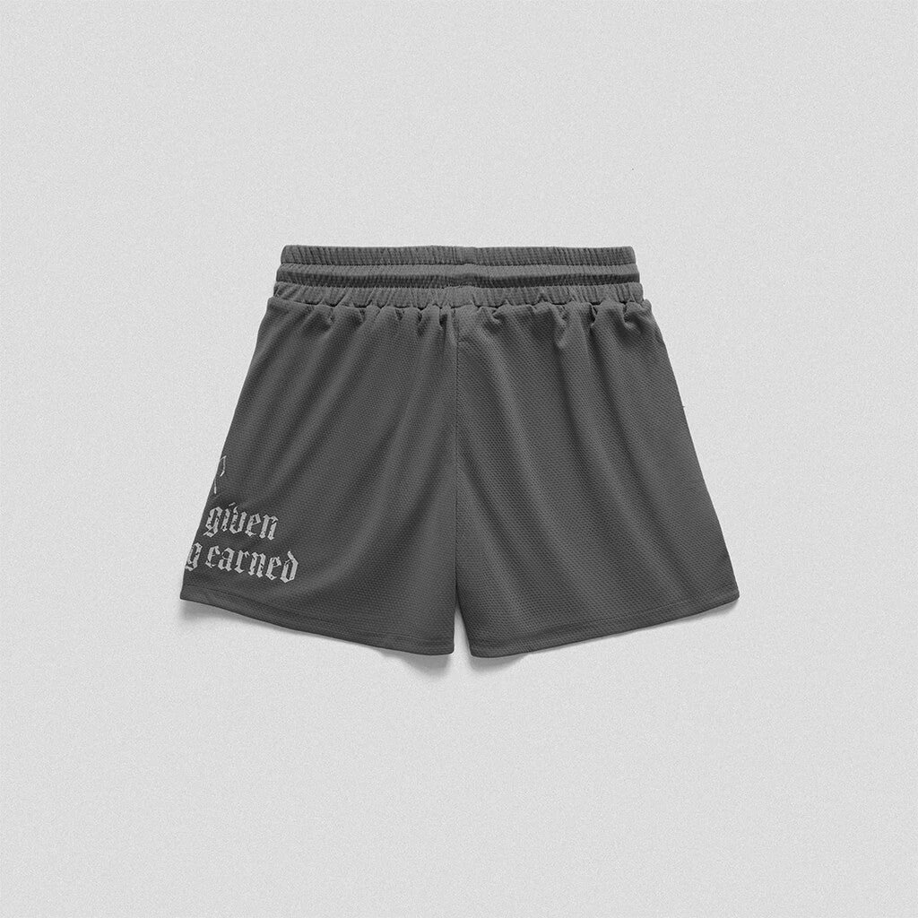 Mantra Shorts - Charcoal 4 Mantra Shorts - Charcoal - Image 2