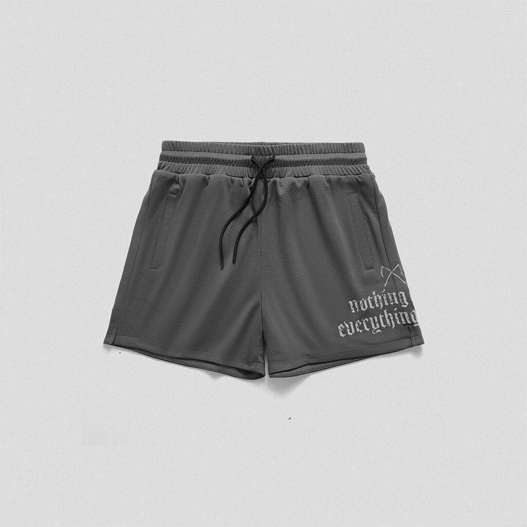 Mantra Shorts - Charcoal 3 Mantra Shorts - Charcoal