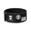 Quick Locking Weightlifting Belt (with Patches) -Gymreapers Sale Shop patch belt black 1