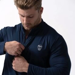 Performance Quarter Zip - Navy