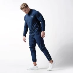 Performance Quarter Zip - Navy 7 Performance Quarter Zip - Navy -Gymreapers Sale Shop performance 1 4 zip navy front