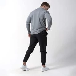 Performance Quarter Zip - Steel -Gymreapers Sale Shop performance 1 4 zip steel full