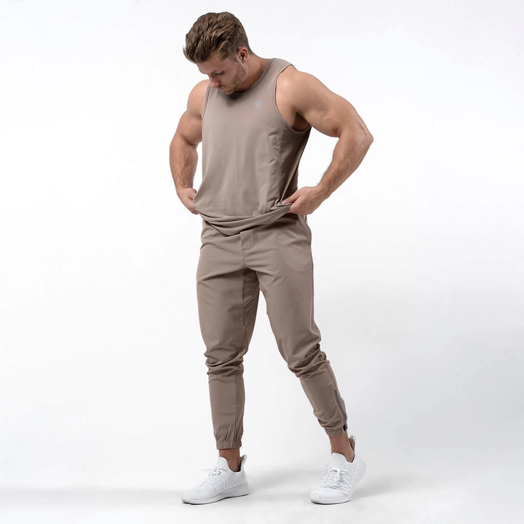 Performance Joggers - Taupe 8 Performance Joggers - Taupe - Image 6