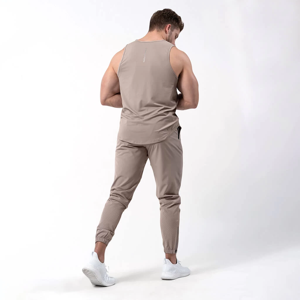 Performance Joggers - Taupe 9 Performance Joggers - Taupe - Image 7