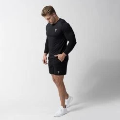 Performance Long Sleeve Shirt -Gymreapers Sale Shop performance shirt black full