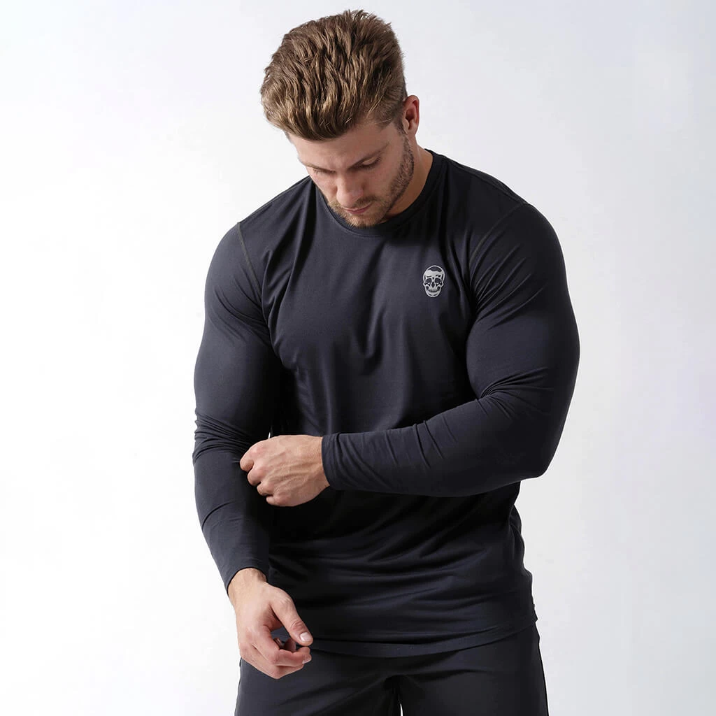 Performance Long Sleeve Shirt - Obsidian 4 Performance Long Sleeve Shirt - Obsidian - Image 2