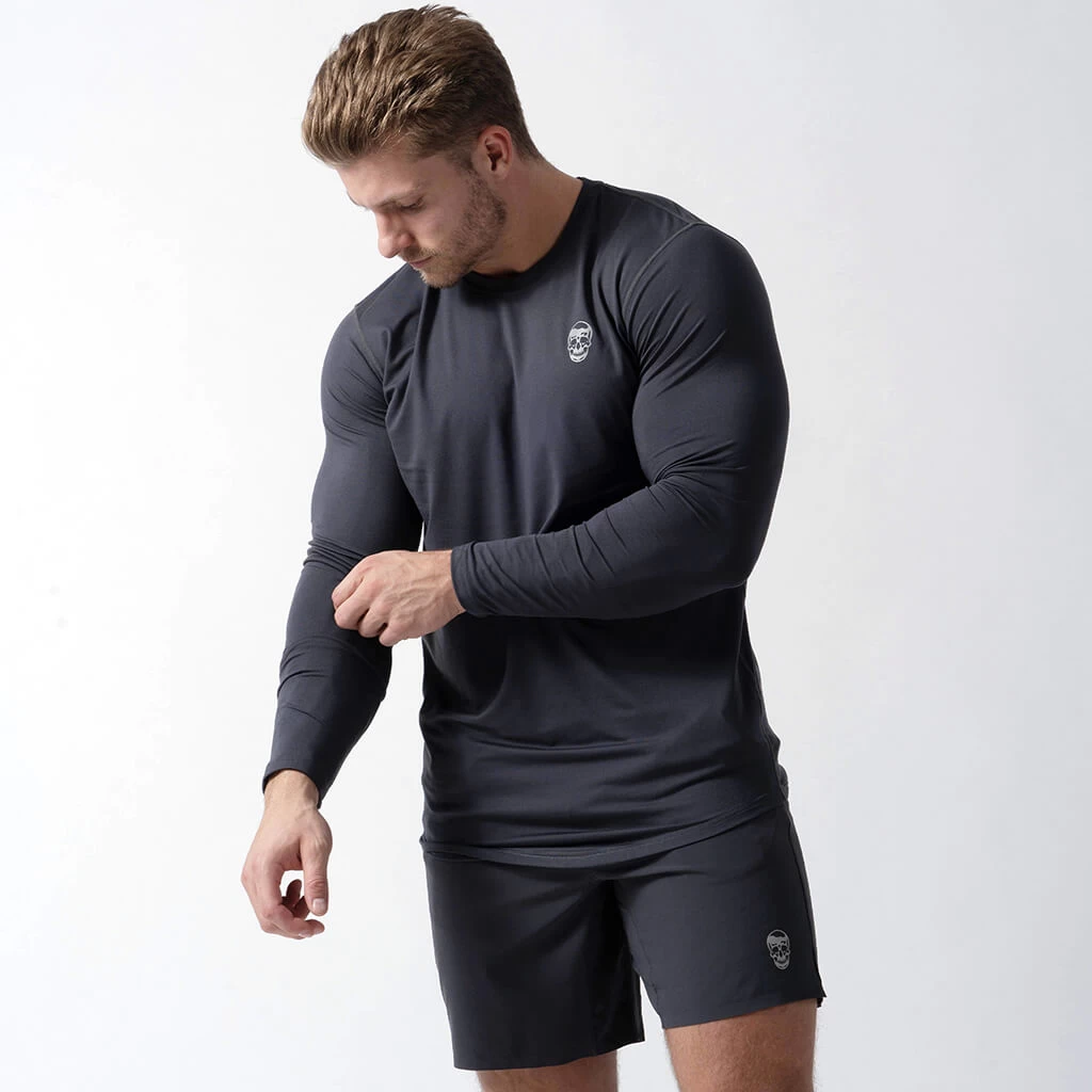 Performance Long Sleeve Shirt - Obsidian 3 Performance Long Sleeve Shirt - Obsidian