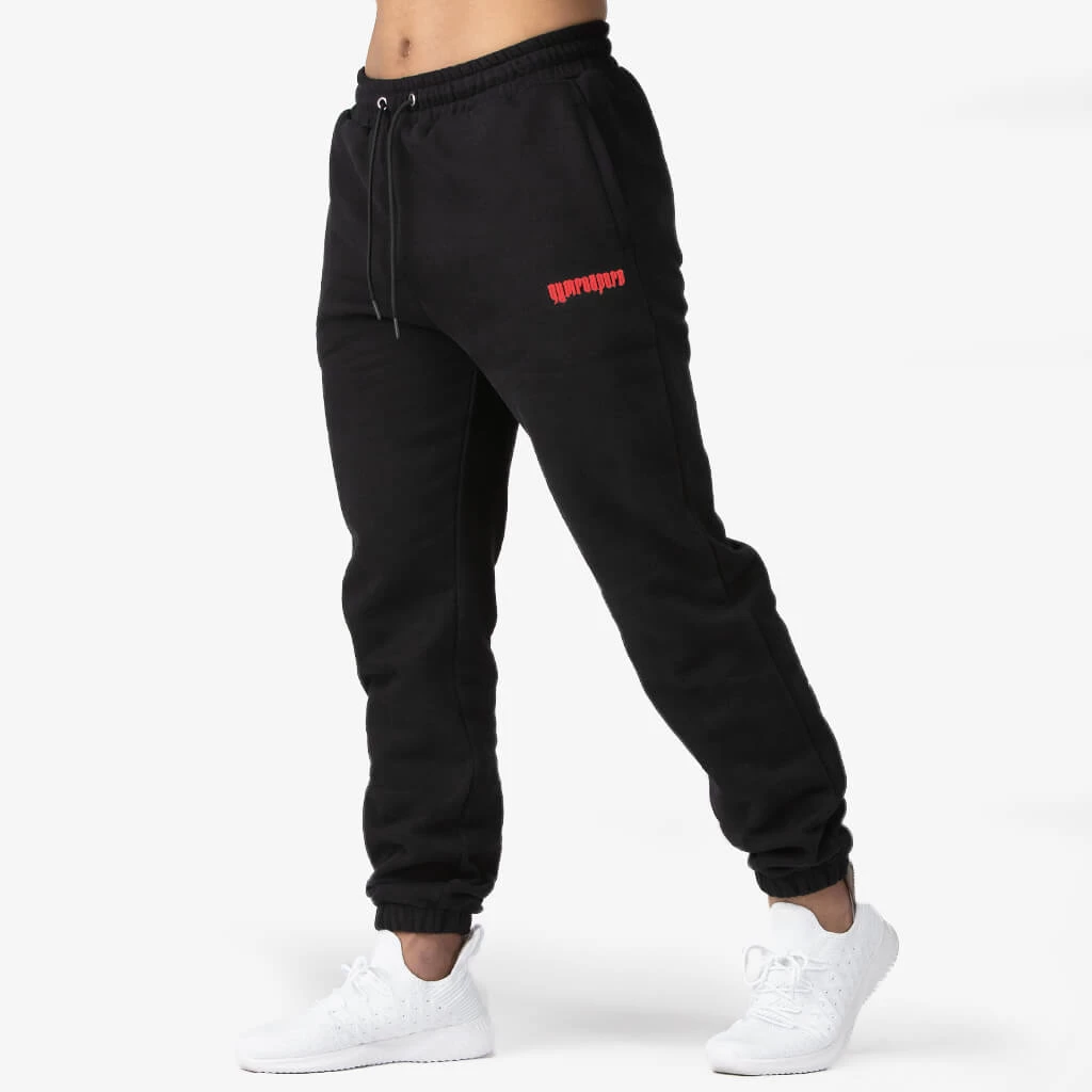 Phantom Joggers - Black/Red 4 Phantom Joggers - Black/Red - Image 2