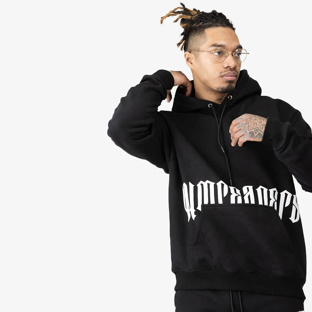 Phantom Hoodie - Black/White 8 Phantom Hoodie - Black/White - Image 6