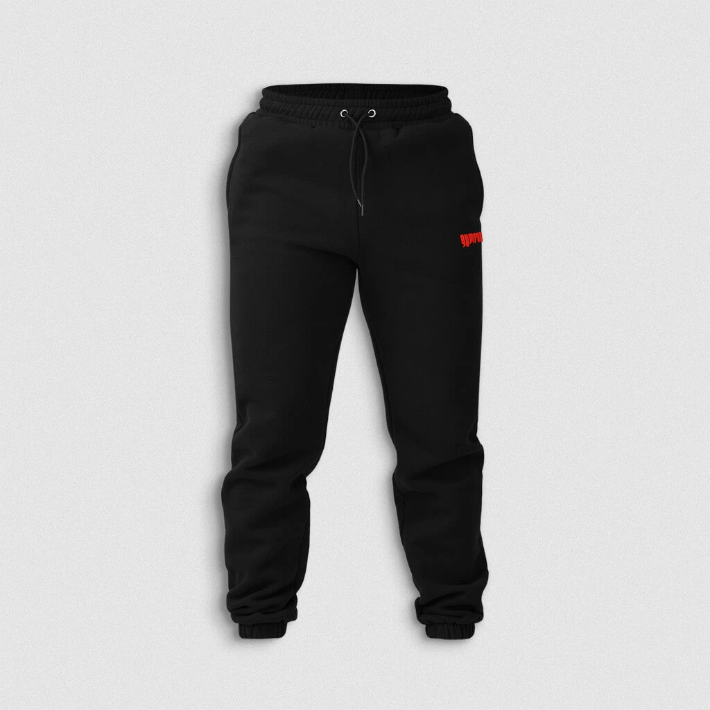 Phantom Joggers - Black/Red 3 Phantom Joggers - Black/Red