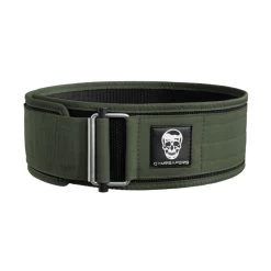 Quick Locking Weightlifting Belt | Premium Back Support - Green