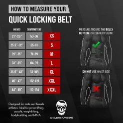 Quick Locking Weightlifting Belt | Premium Back Support - Gray 9 Quick Locking Weightlifting Belt | Premium Back Support - Gray -Gymreapers Sale Shop quick locking belt size chart b3315107 07aa 43df 86bc efa40f7b6ae9