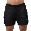 React Training Shorts - Black -Gymreapers Sale Shop react shorts black