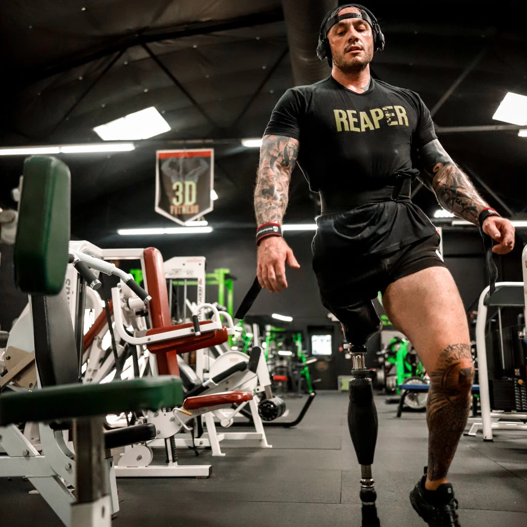 REAPER Tee - Black/Green 5 REAPER Tee - Black/Green - Image 3