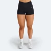 Revive 4" Shorts - Black -Gymreapers Sale Shop revive shorts black front