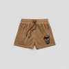Mesh Training Shorts - Sand -Gymreapers Sale Shop sand Mesh Shorts Front