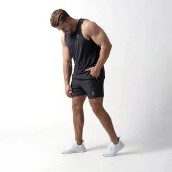 Performance Shorts - Obsidian -Gymreapers Sale Shop shorts obsidian full