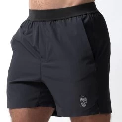 Performance Shorts - Obsidian -Gymreapers Sale Shop shorts obsidian side