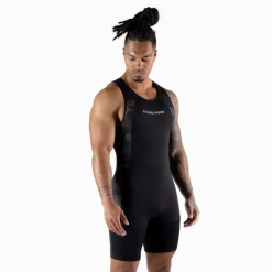 Apex Weightlifting Singlet - Midnight Camo (IPF Approved) -Gymreapers Sale Shop singlet camo