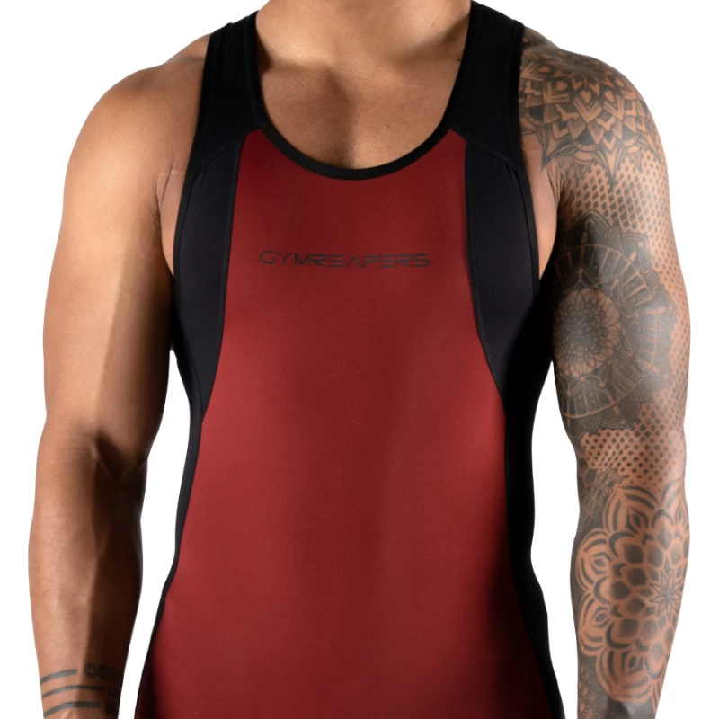 Apex Weightlifting Singlet - Burgundy (IPF Approved) 6 Apex Weightlifting Singlet - Burgundy (IPF Approved) - Image 4
