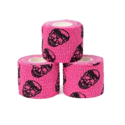 Gymreapers Skull Tape - Pink -Gymreapers Sale Shop skull tape pink stacked