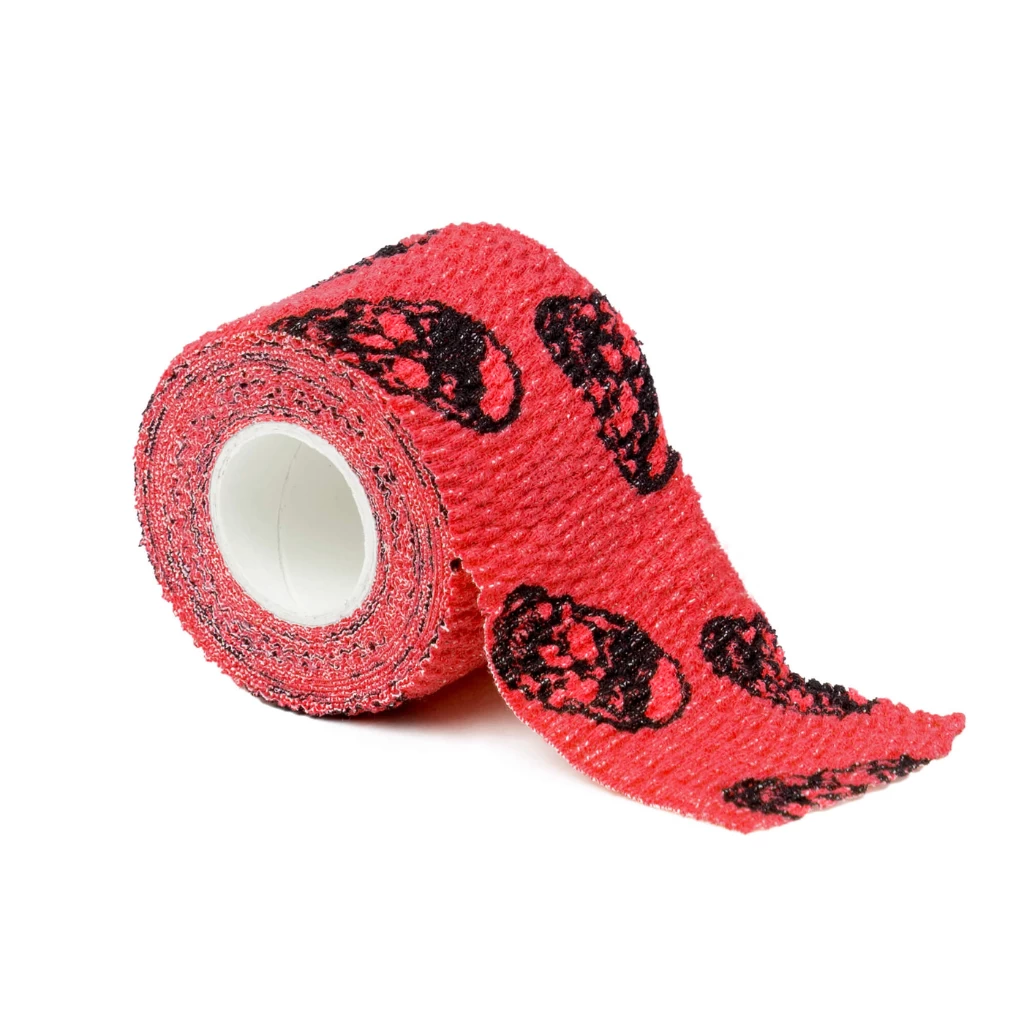 Gymreapers Skull Tape - Red 3 Gymreapers Skull Tape - Red