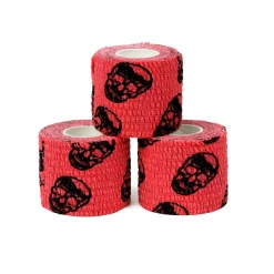 Gymreapers Skull Tape - Red 11 Gymreapers Skull Tape - Red -Gymreapers Sale Shop skull tape red stacked