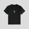 Skull Tee - Black/White -Gymreapers Sale Shop skull tee black white front