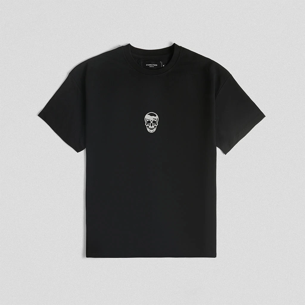 Skull Tee - Black/White 3 Skull Tee - Black/White