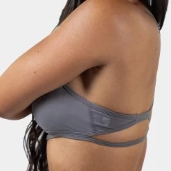 Strategy Bra - Gray -Gymreapers Sale Shop strategy bra gray side