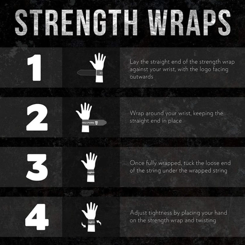 Strength Wrist Wraps - Adjustable Support - Tan 7 Strength Wrist Wraps - Adjustable Support - Tan - Image 5