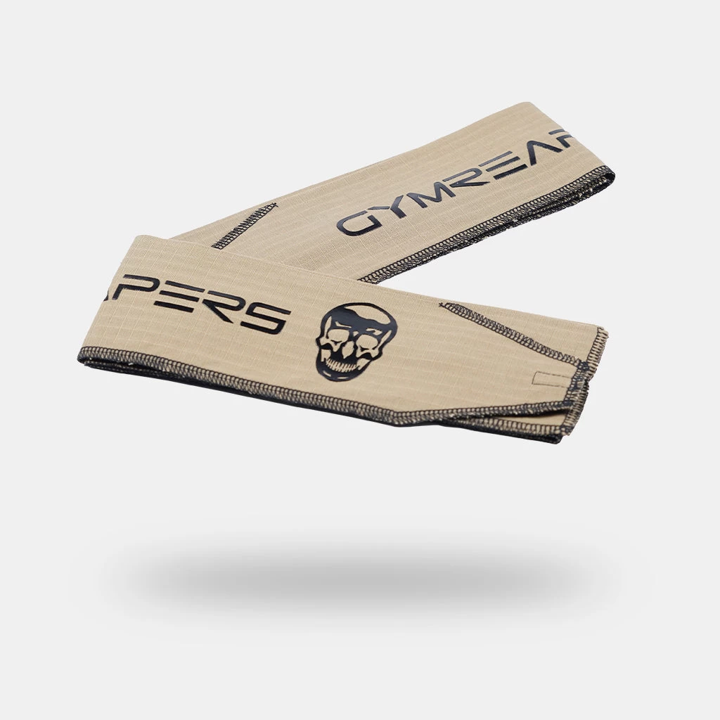 Strength Wrist Wraps - Adjustable Support - Tan 3 Strength Wrist Wraps - Adjustable Support - Tan