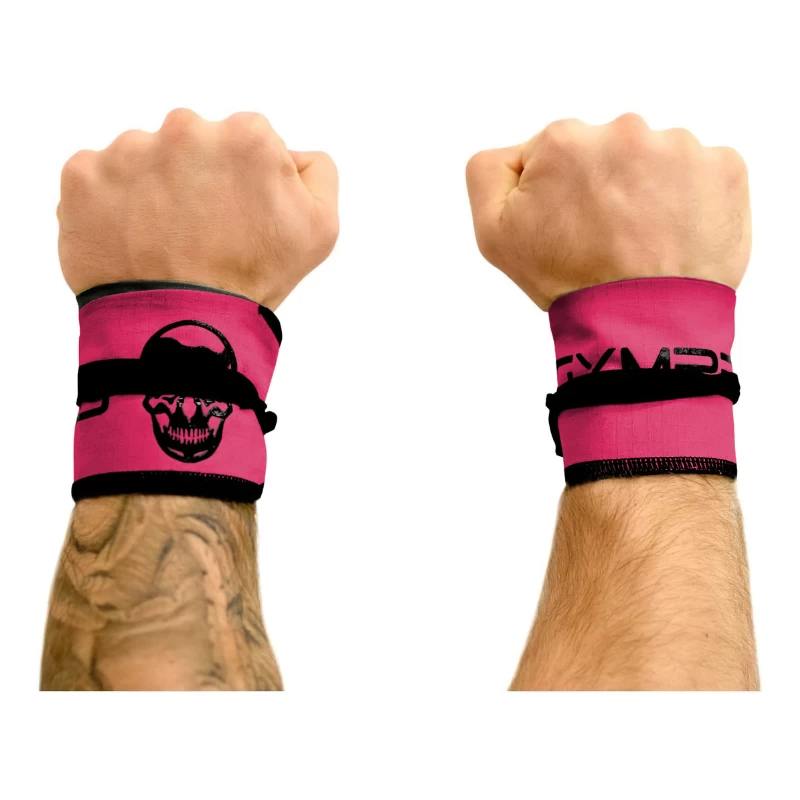 Strength Wrist Wraps - Adjustable Support - Pink 4 Strength Wrist Wraps - Adjustable Support - Pink - Image 2