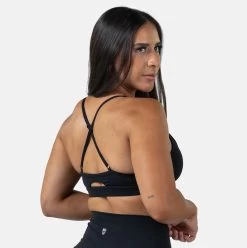 Strive Bra - Black -Gymreapers Sale Shop strive bra black side