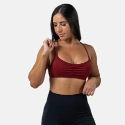 Strive Bra - Ember Red