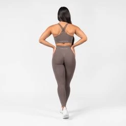 Legacy Bra - Toffee -Gymreapers Sale Shop toffee seamless set back