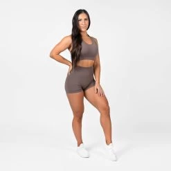 Heritage Bra - Toffee -Gymreapers Sale Shop toffee shorts seamless set 7821699d fe80 4741 a9a0 382b86ad711d