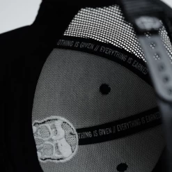Gymreapers Trucker Hat - Black -Gymreapers Sale Shop trucker hat black details