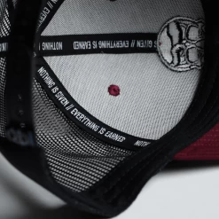 Gymreapers Trucker Hat - Maroon -Gymreapers Sale Shop trucker hat maroon inside